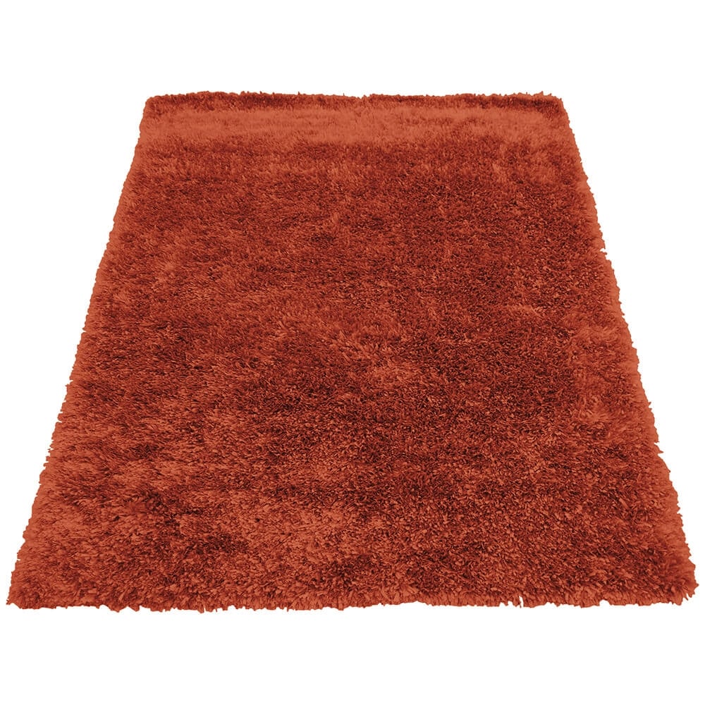 Windsor Shaggy Rug - Terracotta