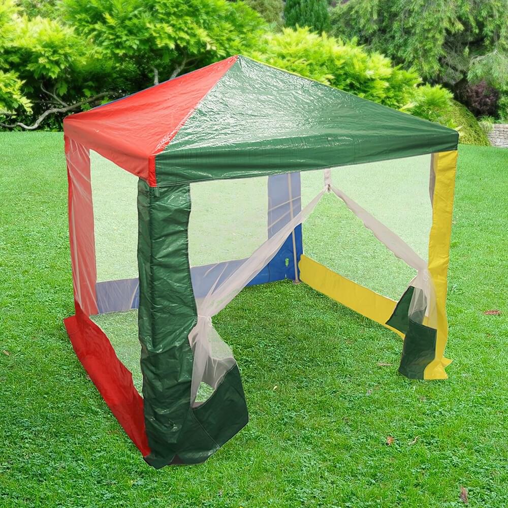 Silver & Stone Children's Multi Coloured Play Tent Sun Shade