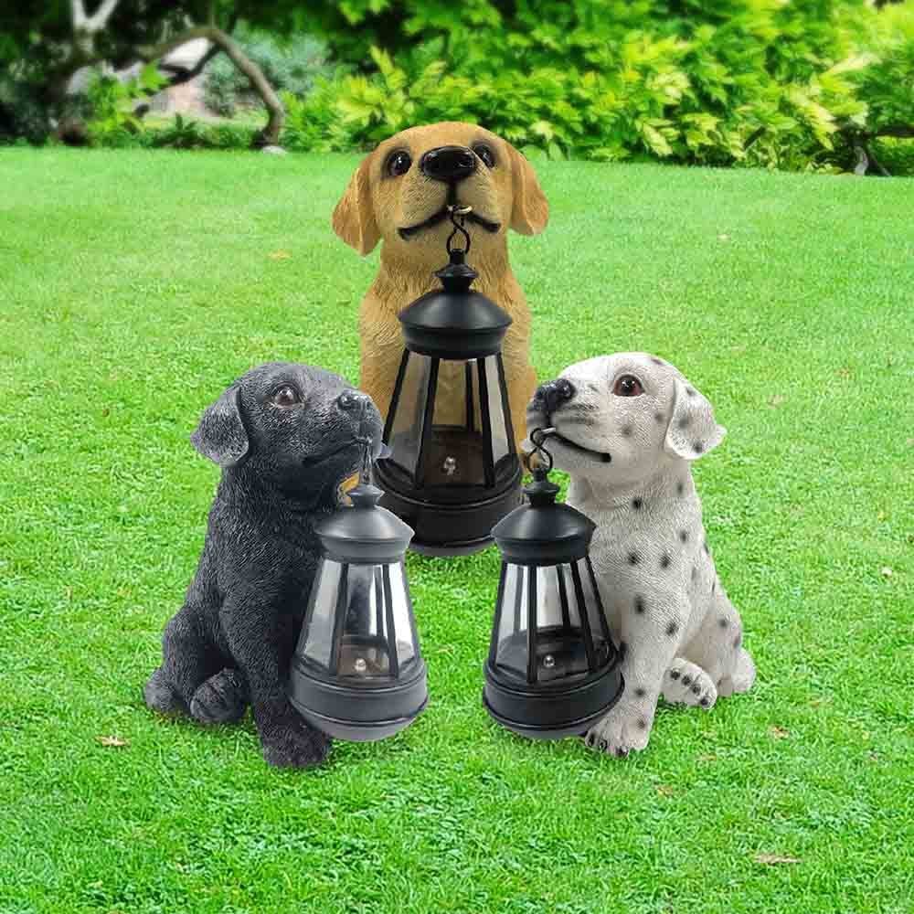 Bonnie the Golden Retriever Solar Light