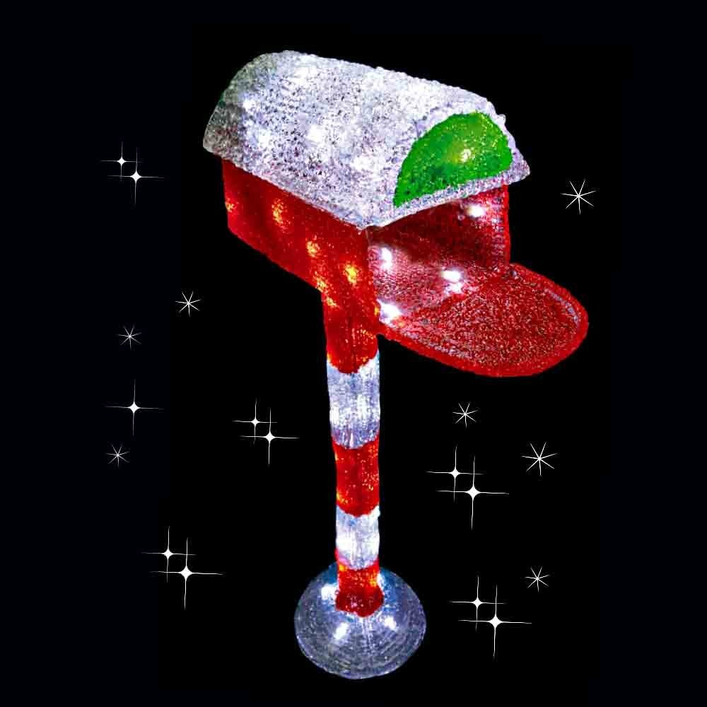 LED Santas Mail Box
