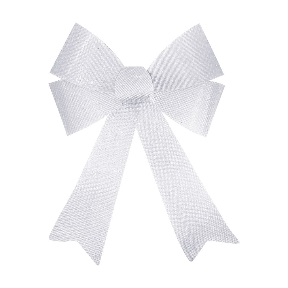 White LED Flashing Bow