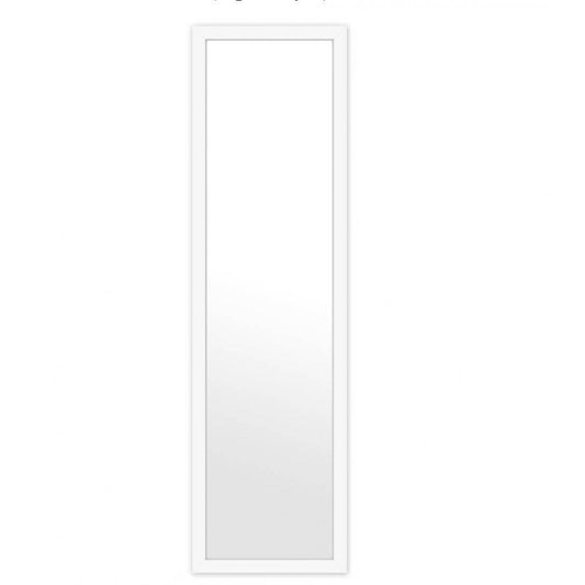 Padstow Floor Standing Dressing Mirror - White 40cm x 150cm