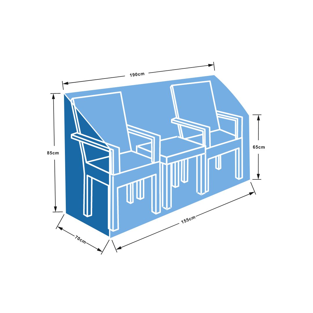 Outdoor Furniture Cover for Companion Seat