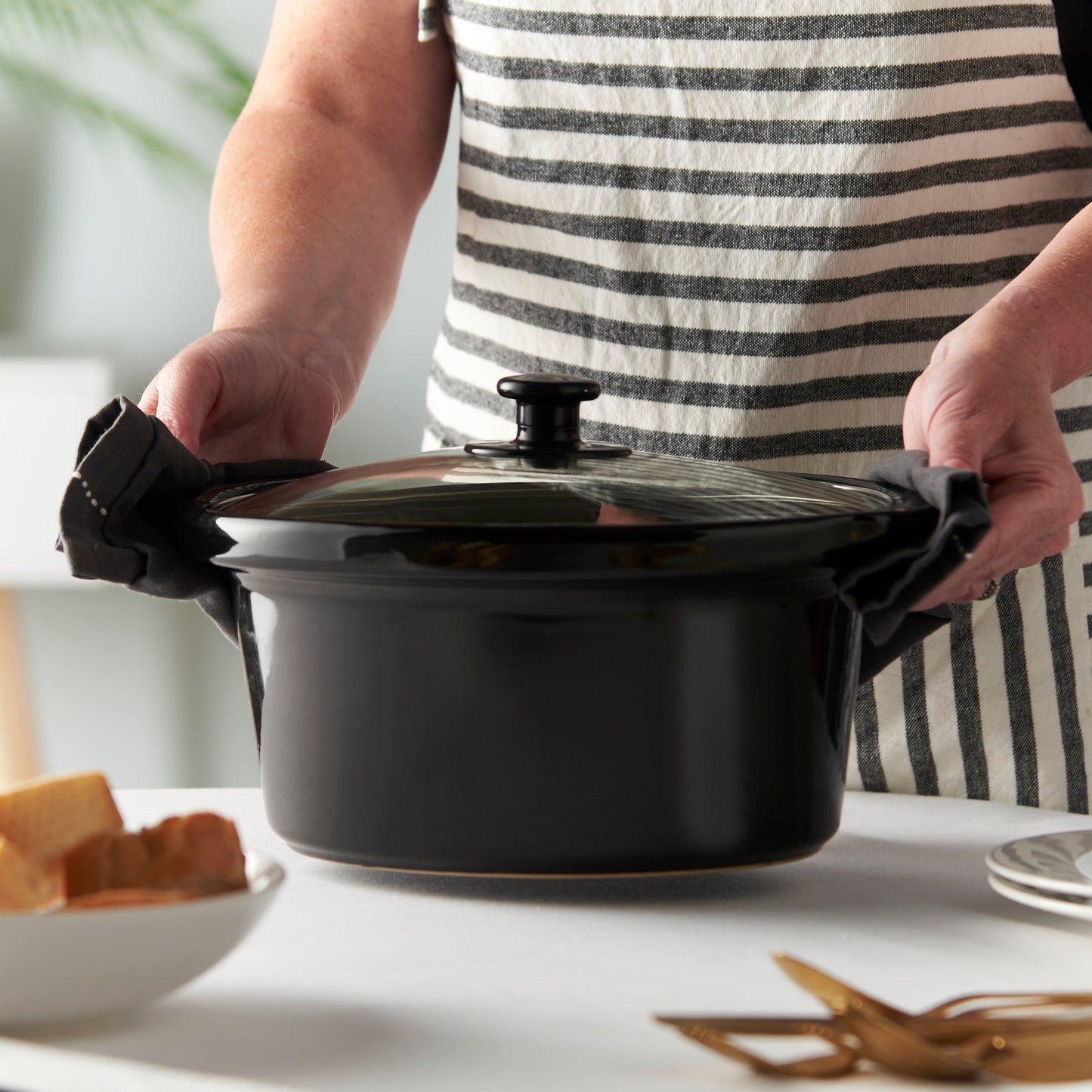 Lewis's Slow Cooker 3.5L Stainless Steel