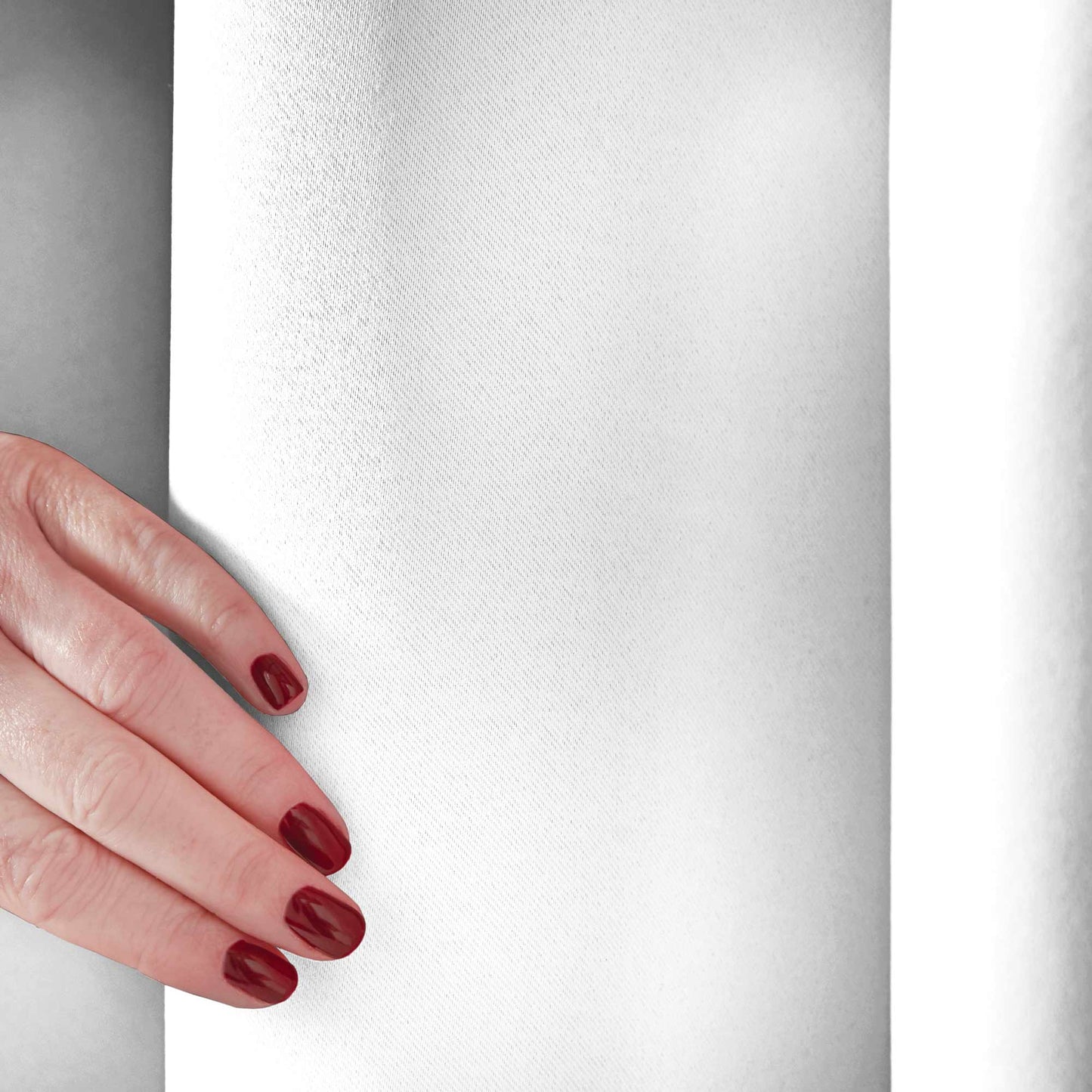 Eclipse Soft Touch Blockout Eyelet Curtains - White