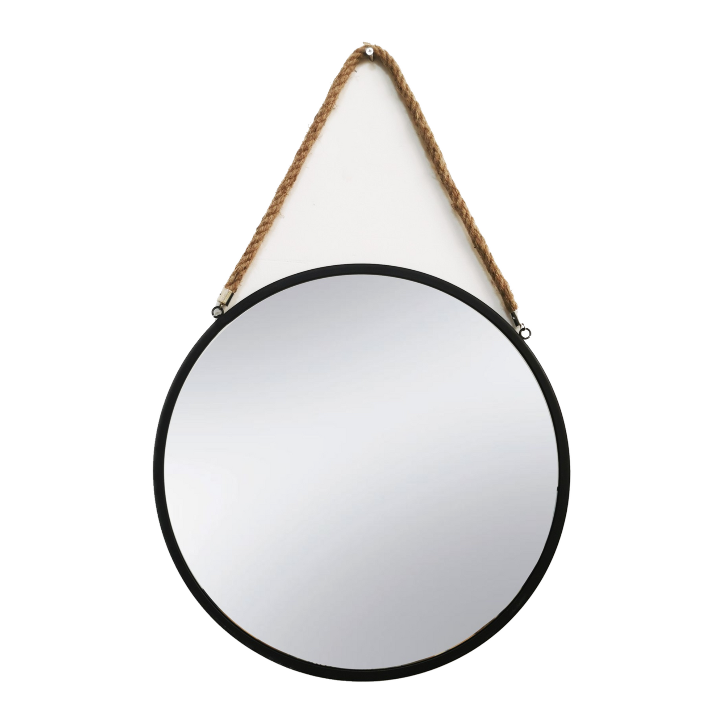 Hanging Iron Mirror 40cm
