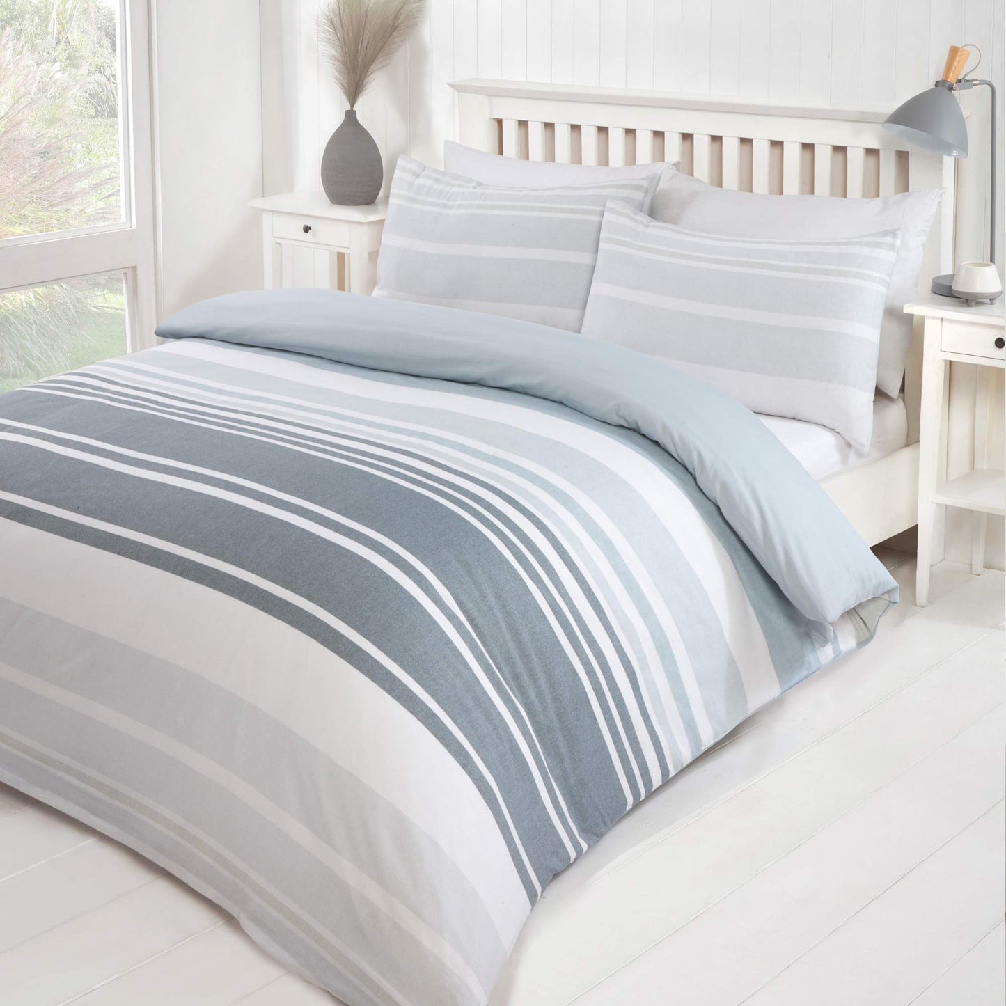 Ribe Duvet Set - Grey