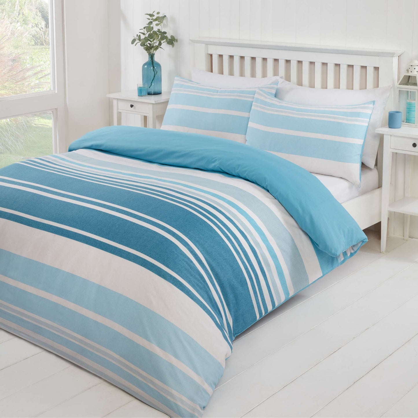 Ribe Duvet Set - Teal