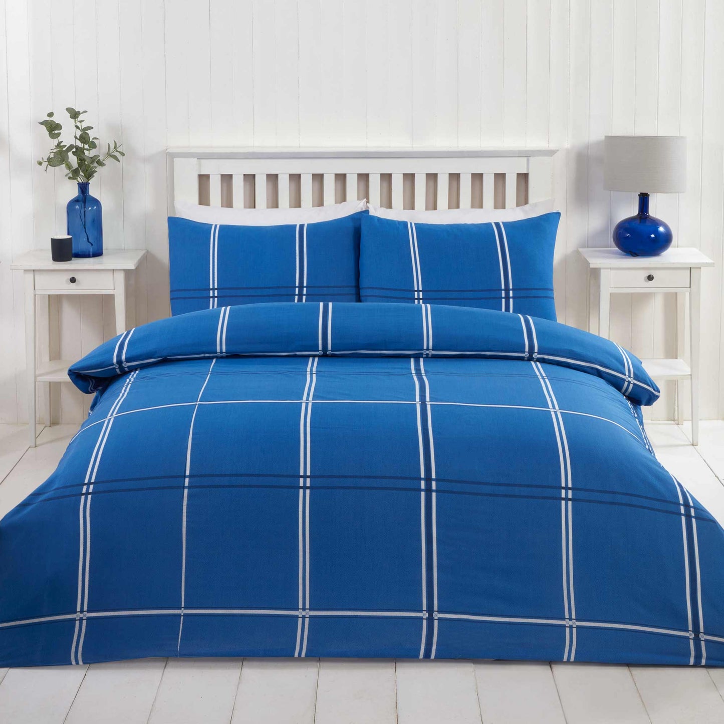 Compton Duvet Set - Blue
