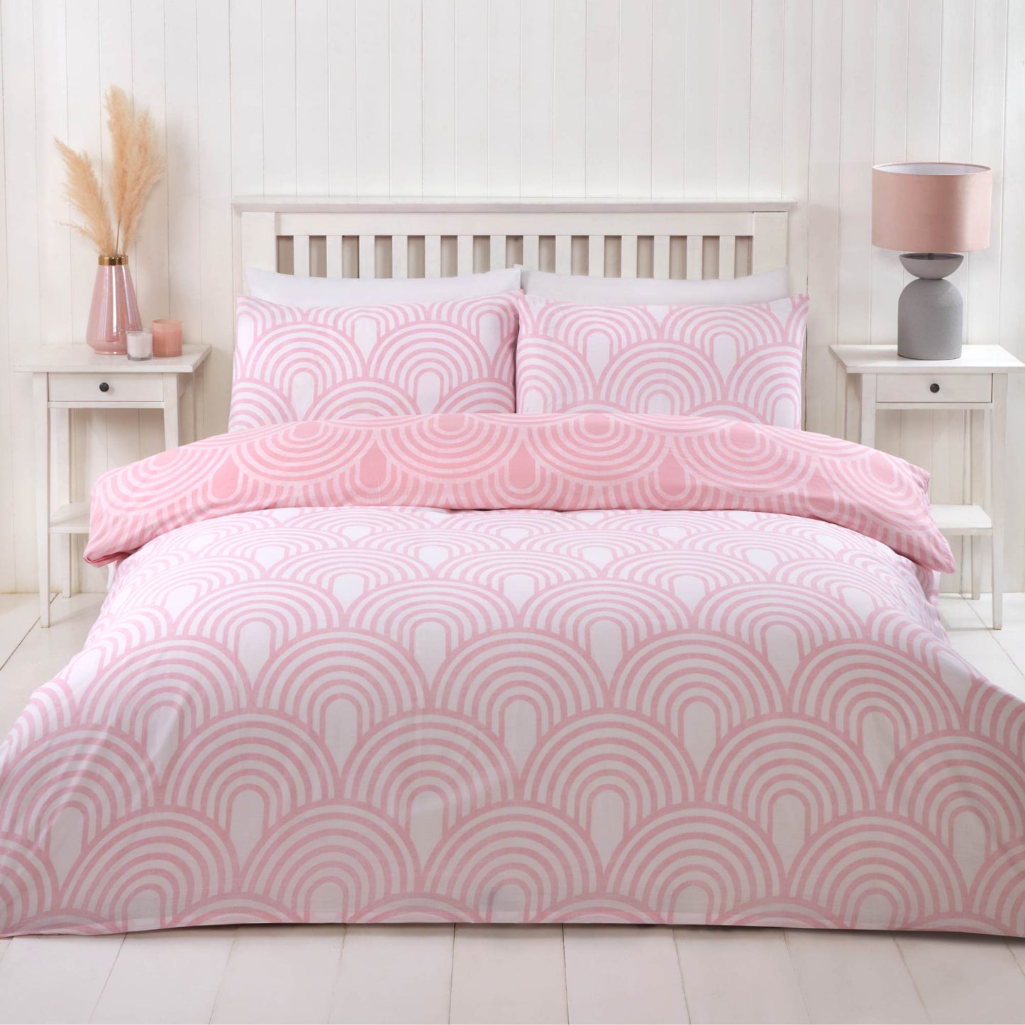 Kaleid Duvet Set - Pink