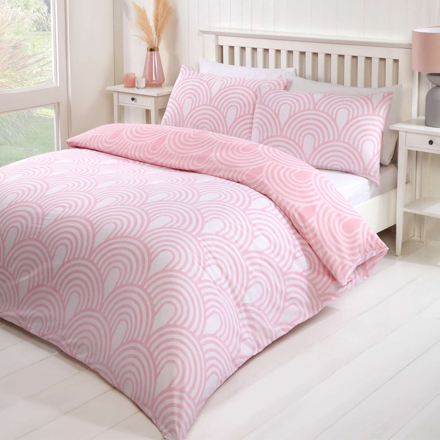 Kaleid Duvet Set - Pink