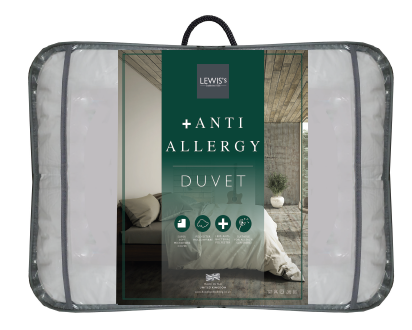 Lewis's Anti Allergy Duvet Super King