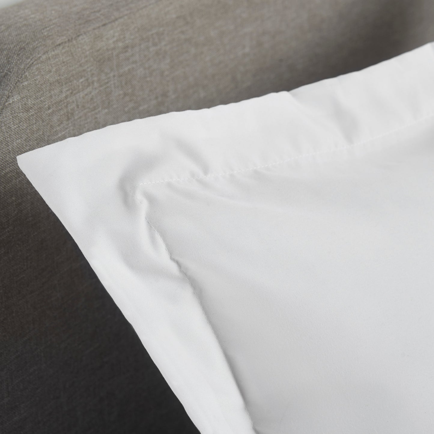 Oxford Edge Duvet Set - White