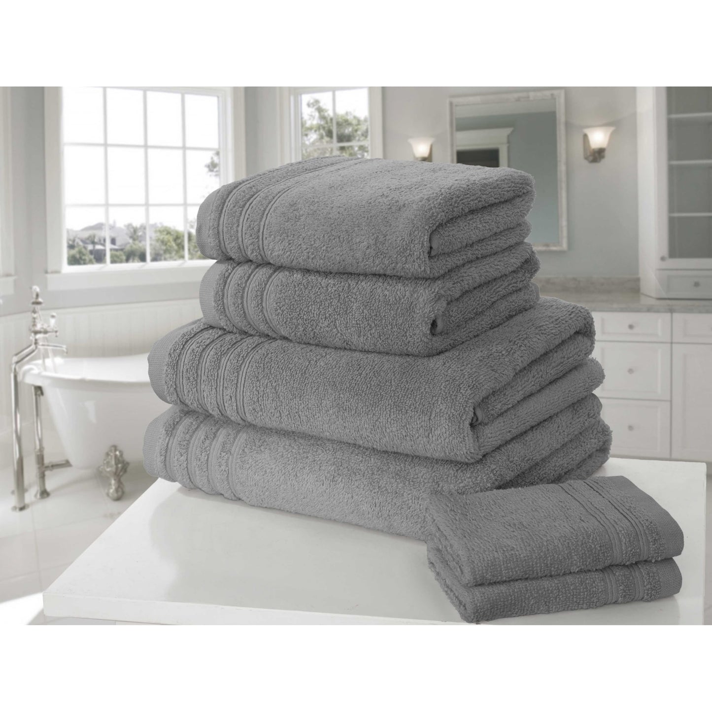 So Soft Zero Twist Towel Range - Charcoal