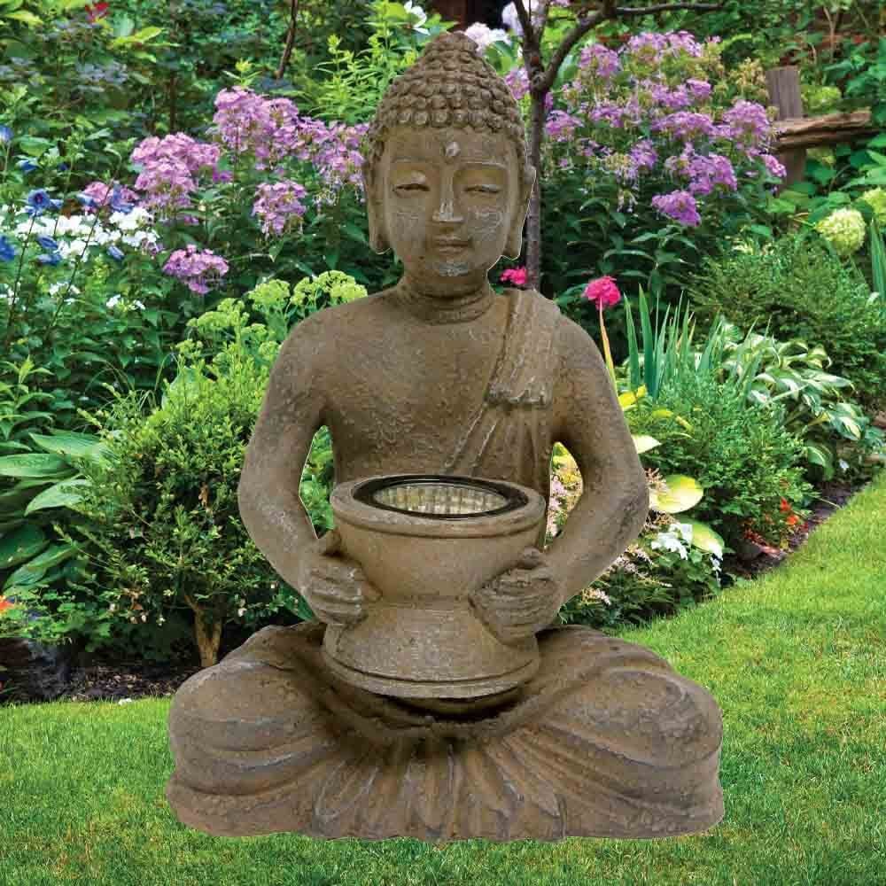 Ceramic Solar Buddha