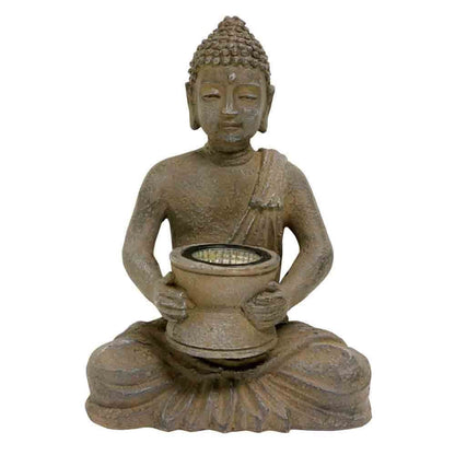 Ceramic Solar Buddha