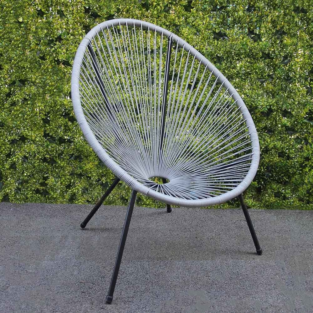 Garden String Chair - Grey