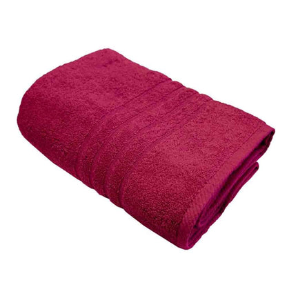 Luxury Egyptian 100% Cotton Towel Range - Raspberry