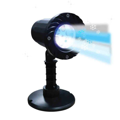 Snowflake and Snow Droplets Light Projector