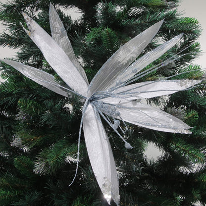 Super Glitter Flower - Ice Blue