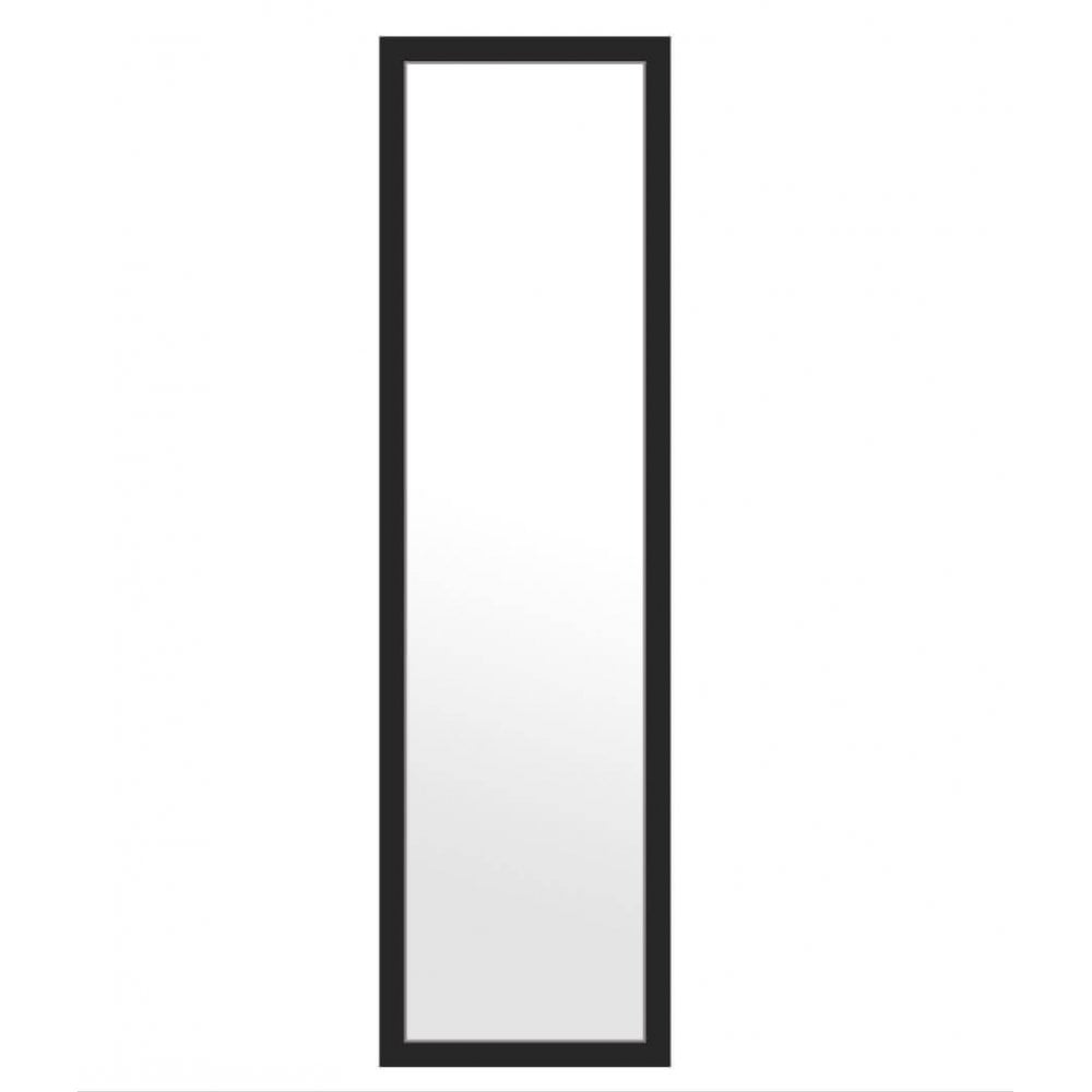 Padstow Floor Standing Dressing Mirror - Black 30cm x 120cm
