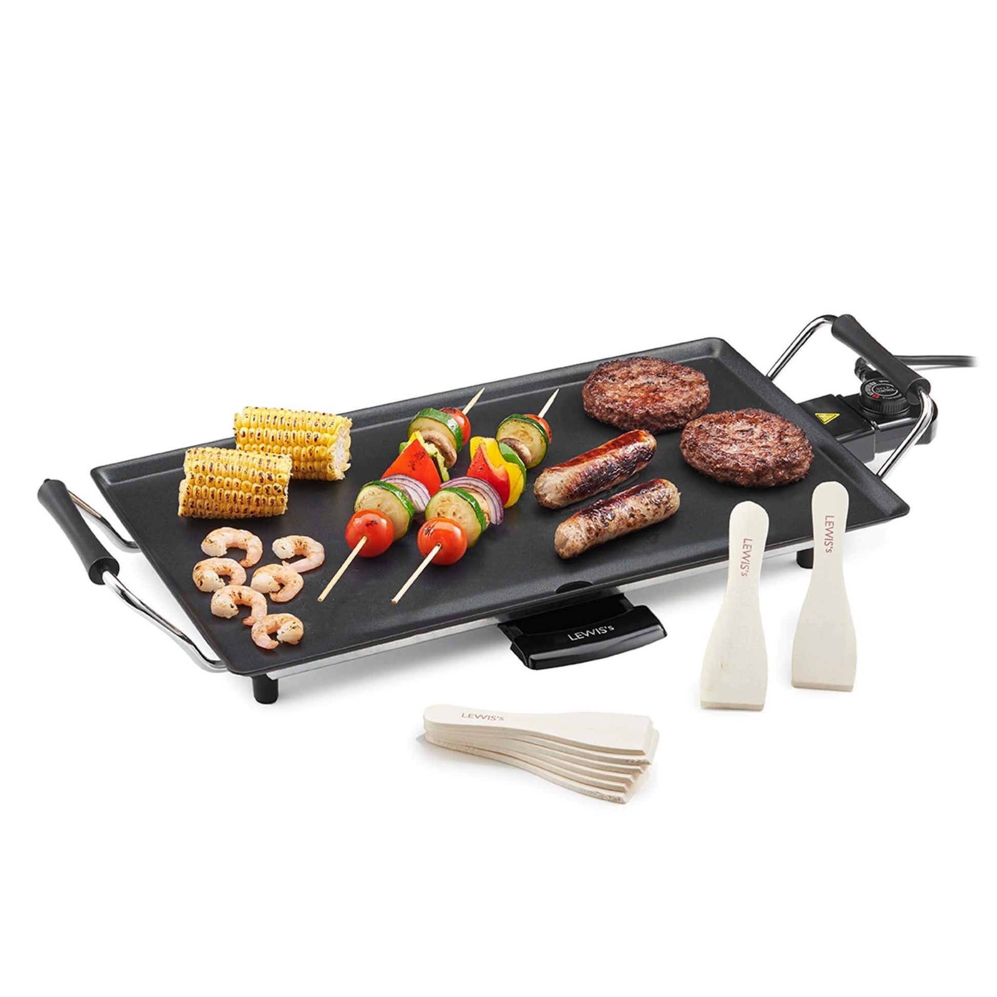 Lewis's Teppanyaki Grill Large Non-stick Electric Table Top 58 x x