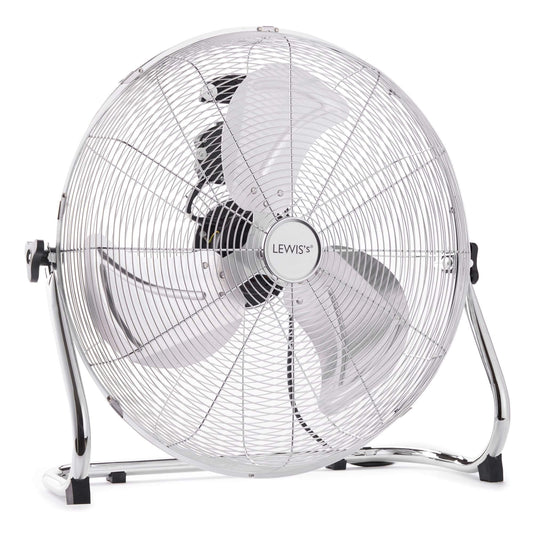 Lewis's 20" Velocity Floor Freestanding Fan Adjustable Head Tilt Home Office