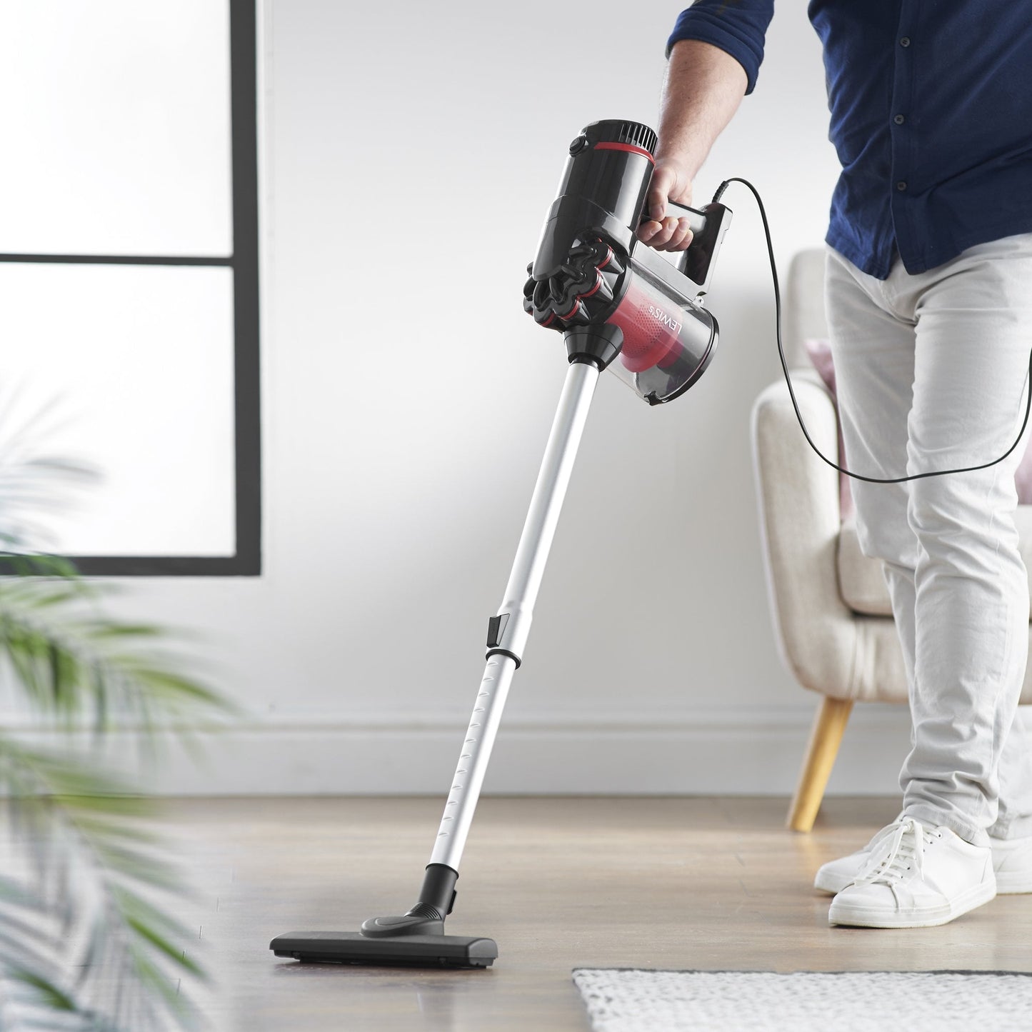 Lewis's 2 in 1 Cyclonic Corded Vacuum Hoover Home Cleaning