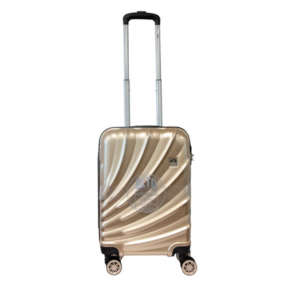Alto Global Gloss ABS Luggage Suitcase Gold - 3 Sizes - 20 24 and 28inch