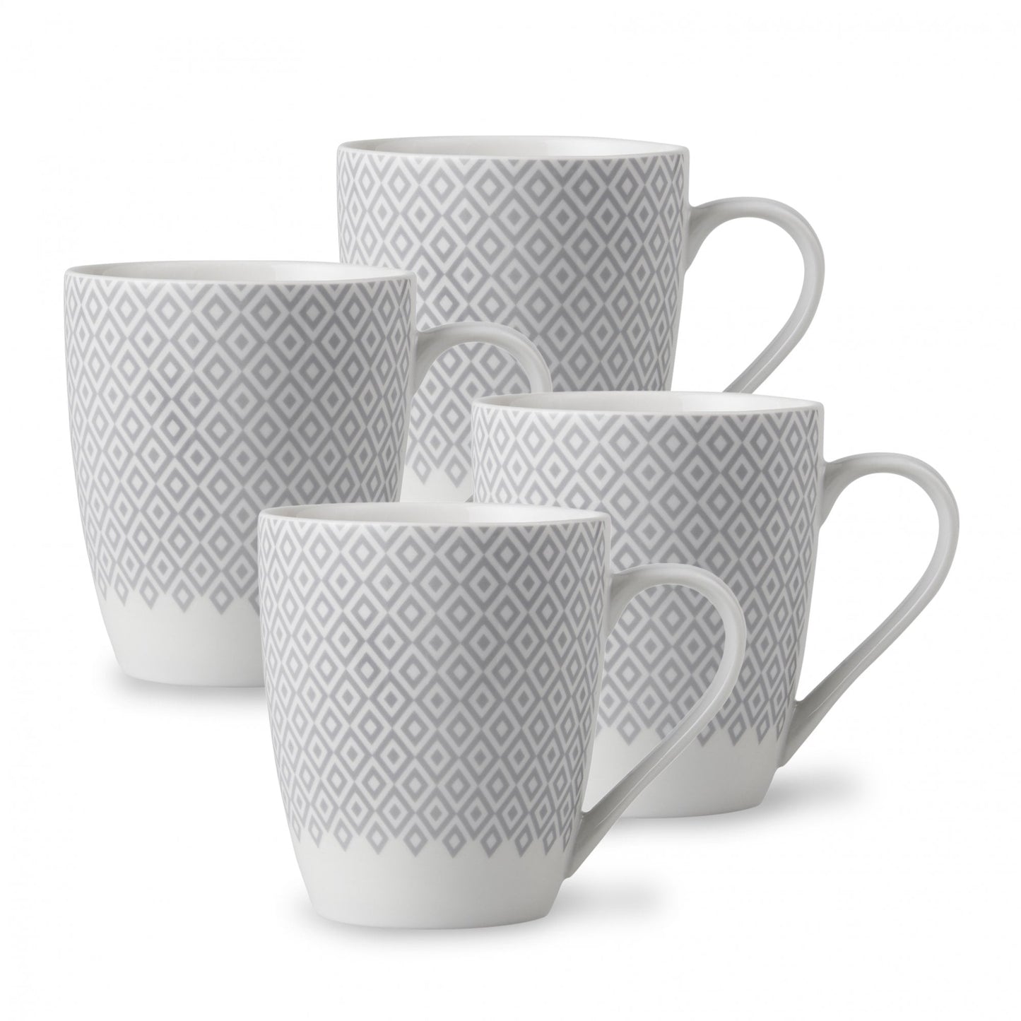 Lewis's Mug Pack Set of 4 - Geo