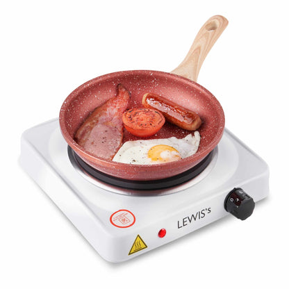 Lewis's Hotplate Single 1500W - White