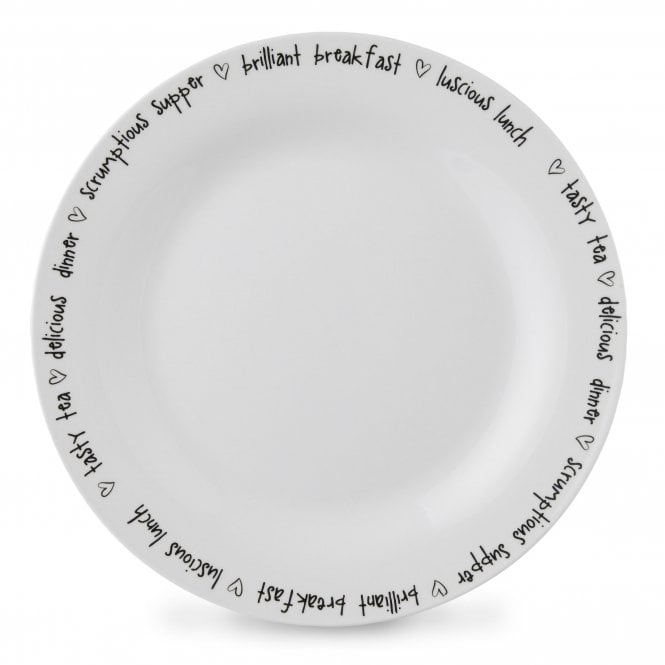 Lewis's 12 Piece Dinner Set - Decal