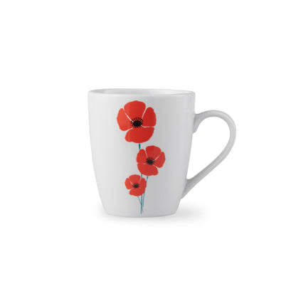 Lewis's Mug Pack Set of 4 - Poppy