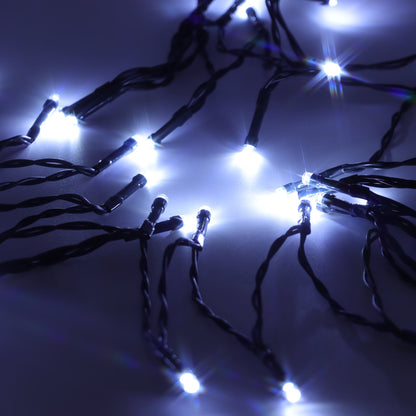 Christmas Sparkle Indoor and Outdoor Chaser Lights x 300 White LEDS - Mains Operated