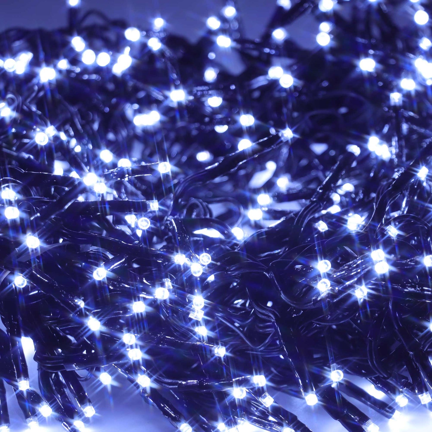 Christmas Sparkle Indoor and Outdoor Cluster Lights x 480 with White LEDs - Mains Operated