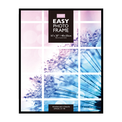 Easy Picture Photo Frame 16 x 20" Black