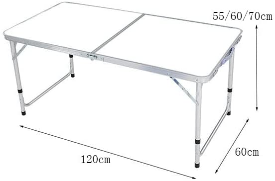 Silver & Stone 4ft Folding Outdoor Camping Kitchen Work Top Table