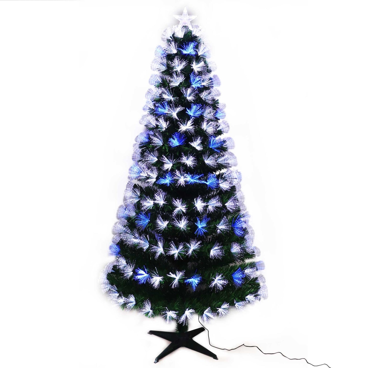 Christmas Sparkle Fibre Optic Christmas Tree Fibre Burst 6ft 1.8m