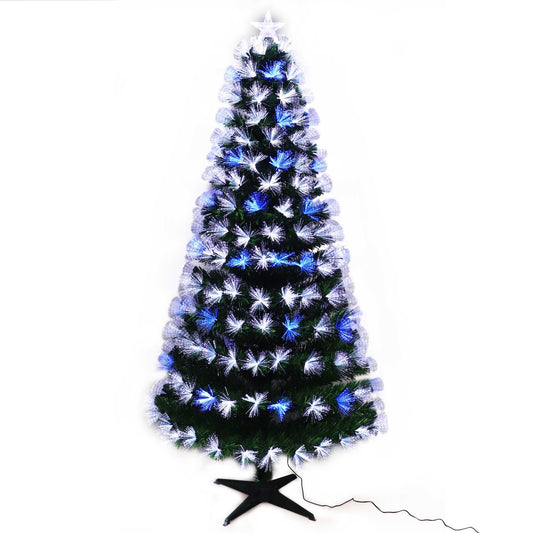 Christmas Sparkle Fibre Optic Christmas Tree Fibre Burst 6ft 1.8m