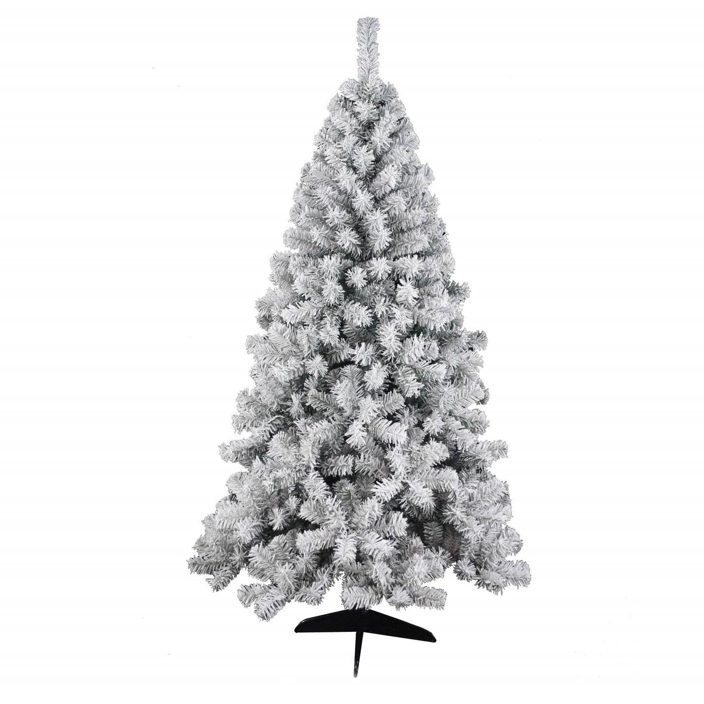 Christmas Sparkle Artificial Silver Flocked Christmas Tree 7ft 2.1m