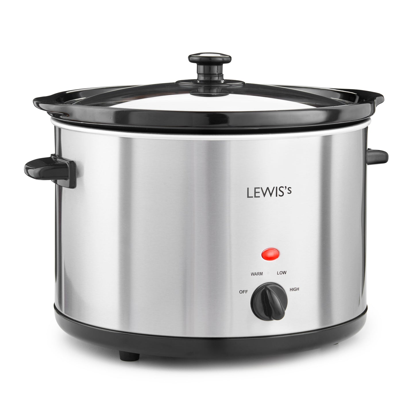 Lewis's Slow Cooker 5L Stainless Steel