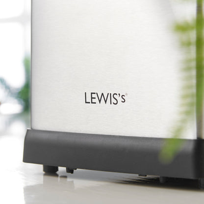 Lewis's Deep Fat Fryer 3L - Stainless Steel