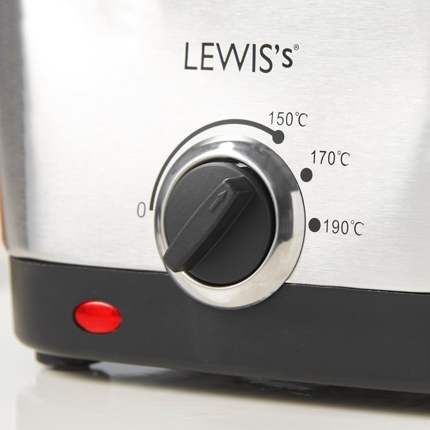 Lewis's Chip Pan 1.5L Square - Stainless Steel