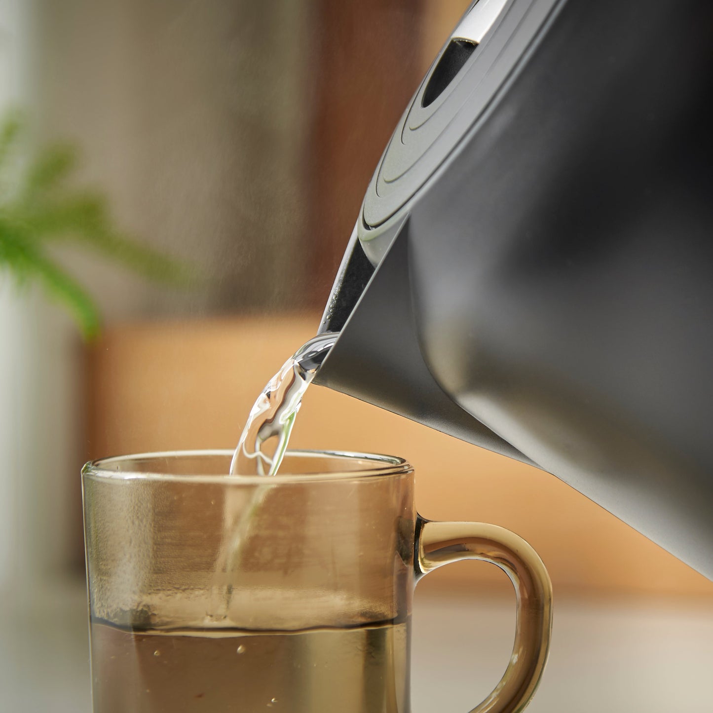 Lewis's Manhattan Jug Kettle 1.7L 3KW - Black