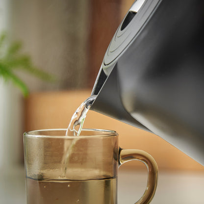 Lewis's Manhattan Jug Kettle 1.7L 3KW - Black