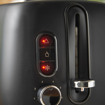 Lewis's Manhattan 2 Slice Toaster - Black