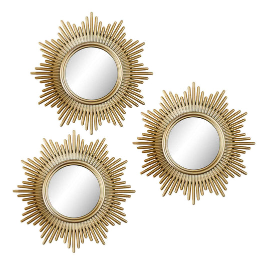 Lewis's Hanging Wall Mirrors - Set of 3 - Champagne