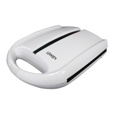 Lewis's Sandwich Maker 4 Slice - White