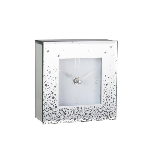 Star Print Clock- Large 20x20x5cm