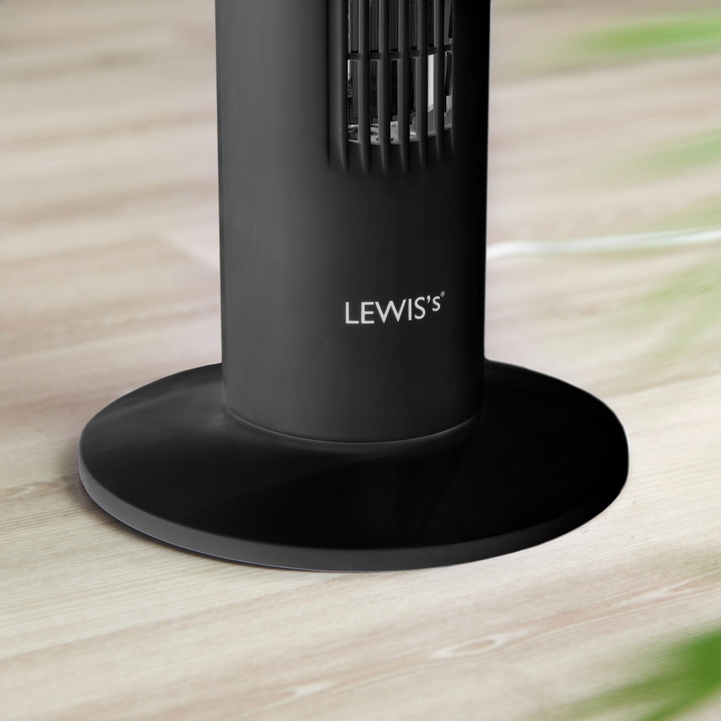 Lewis's 32 Inch Tower Fan - Black